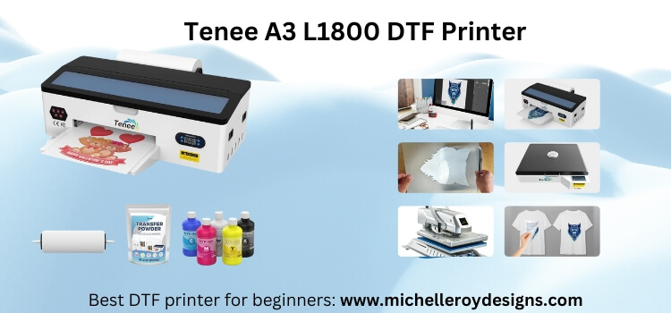Top DTF printers for beginners Tenee A3 L1800 DTF Printer