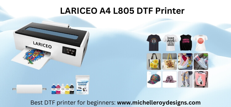 best cheap dtf printer LARICEO A4 L805 DTF Printer