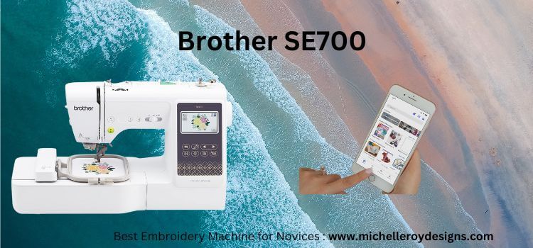 best multi needle embroidery machine for beginners— Brother SE700