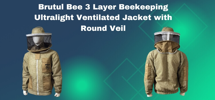 Best Brutul Bee 3 Layer Beekeeping Ultralight Ventilated Jacket