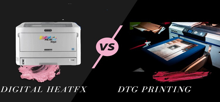 Digital HeatFX vs. Direct-to-garment (DTG) printing