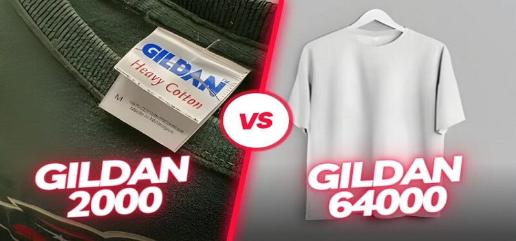 Gildan 2000 vs 64000