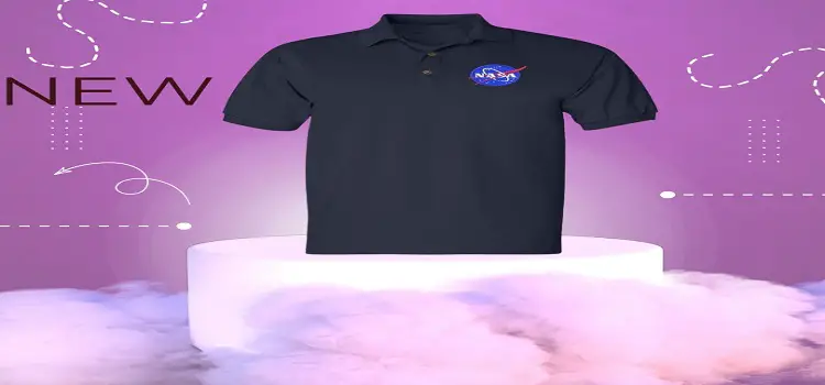 Best Polo t Shirt NASA embroidery