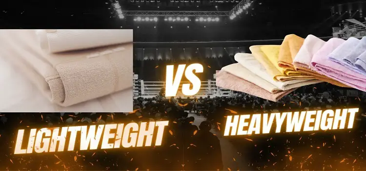 Lightweight vs. heavyweight fabrics
